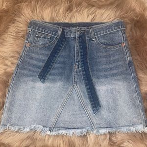Givenchy denim skirt